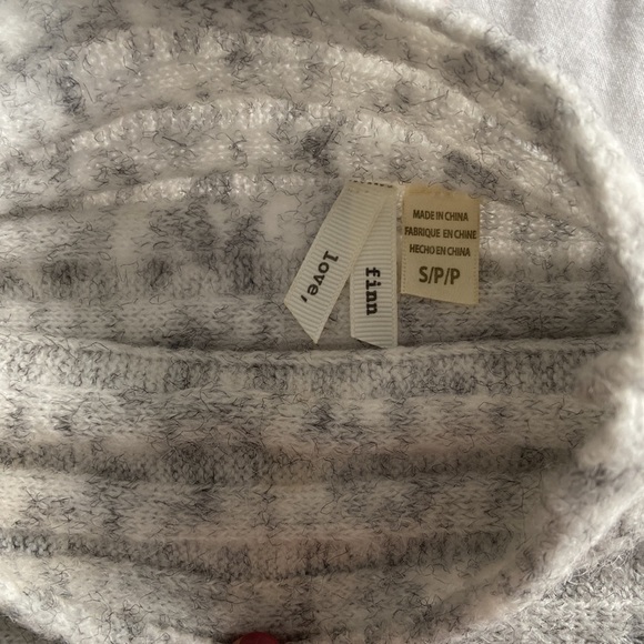 PLENTY Love Finn Ribbed Turtleneck Cropped Knit Sweater | Size S - Picture 4 of 5